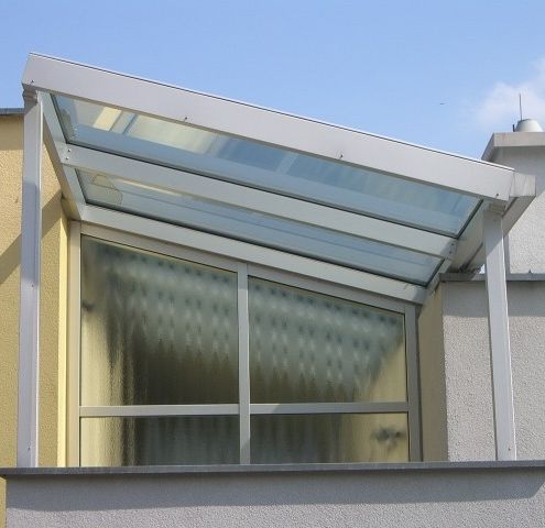 Glasdach modern