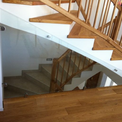 innenverglasung treppe