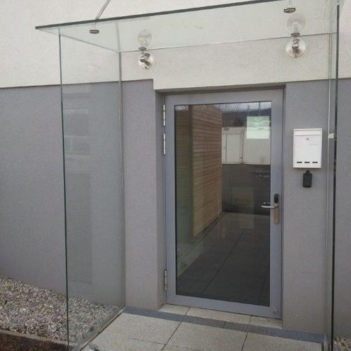 Glasdach modern