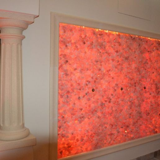 oranges glas wohnzimmer