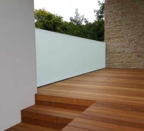 Aussenverglasung modern